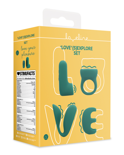 Loveline Love Sexplore Set Green Crystal