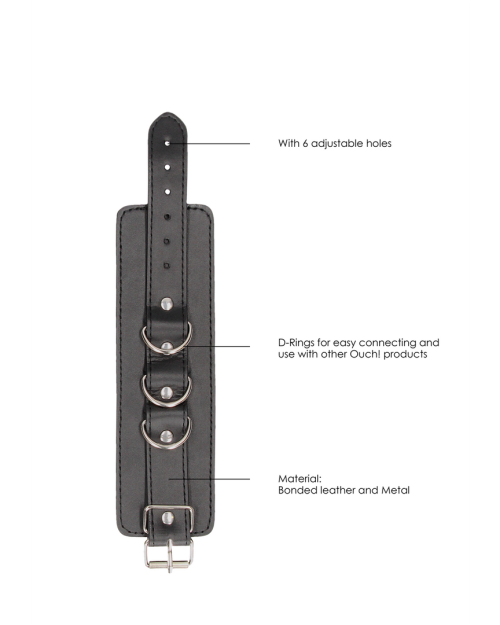 Ouch! Lederen Handboeien