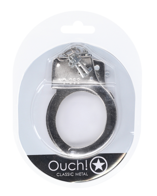 Ouch! Klassieke Handboeien Zilver