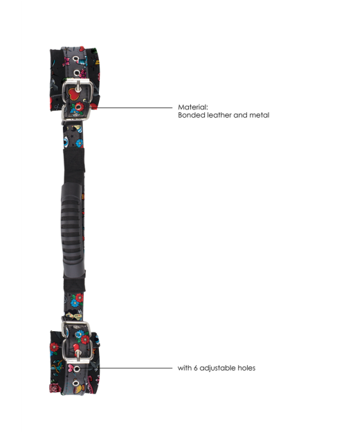 Ouch! Printed Handboeien Met Handvat