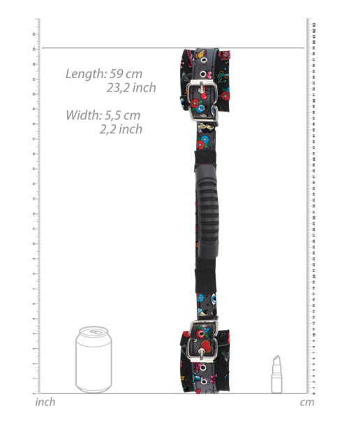 Ouch! Printed Handboeien Met Handvat