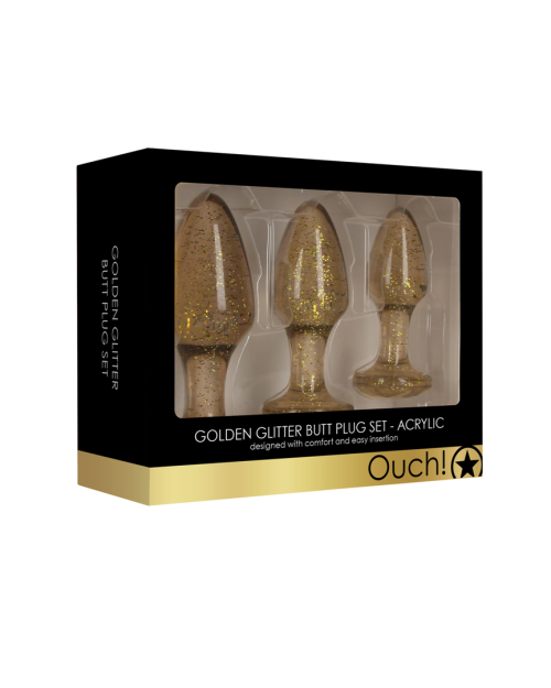 Ouch! Acrylic Buttplug Set