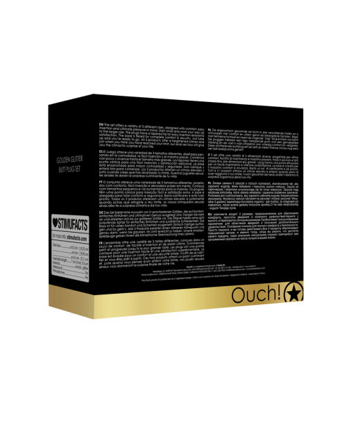 Ouch! Acrylic Buttplug Set