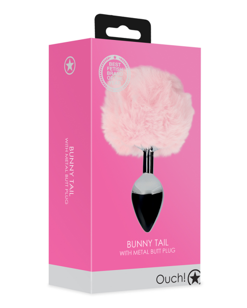Ouch! Bunny Tail Met Metalen Buttplug