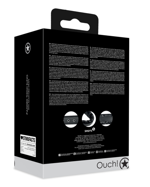 Ouch! Dijband Met Verstelbare Riemen