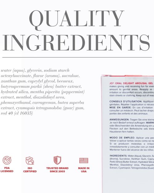 System JO Stimulerende Gel Orale Seks Aardbei 30 ml