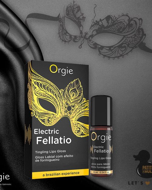 Orgie Electric Fellatio Tingling Lips Gloss 10 ml