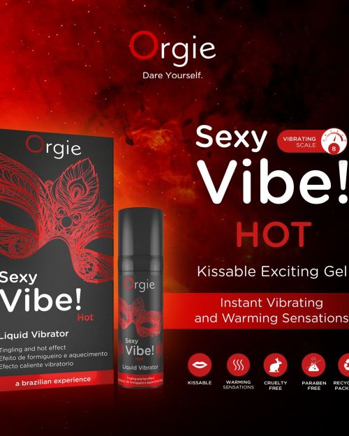Orgie Sexy Vibe! Hot Liquid Vibrator 15 ml