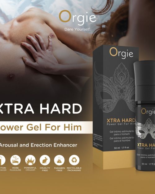 Orgie Xtra Hard Power Gel Voor Hem 30 ml