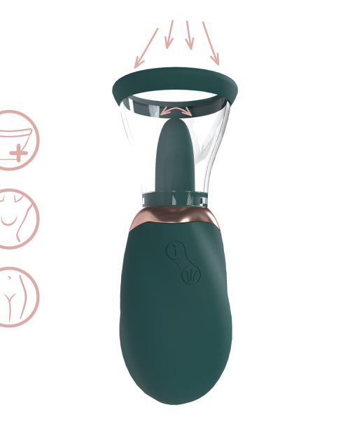 Pumped Boost Vagina&Borst Pomp Groen