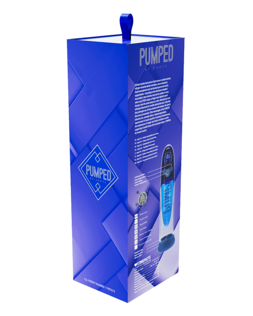 Pumped Aqua Pro Automatische AI Penispomp Blauw