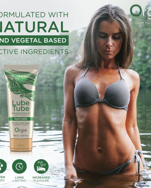 Orgie Lube Tube Nature Glijmiddel Waterbasis 150 ml