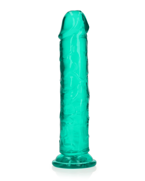 RealRock Crystal Clear Dildo 23 cm Groen