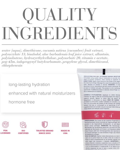 System JO Renew Vaginale Hydraterende Crème 120 ml