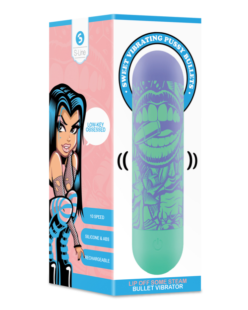 S-Line Lip Off Some Steam Mini Vibrator 8 cm
