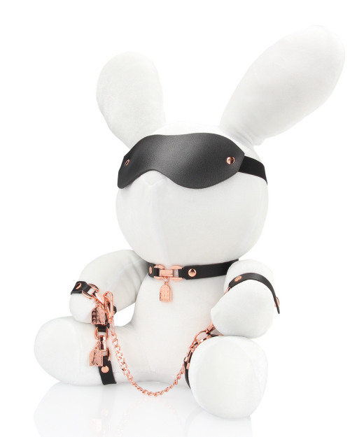 S-Line Bondage White Velvet Knuffel Konijn