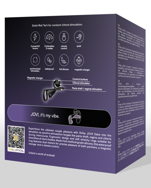 SVibe Jovi Snail Dual Couples Stimulator