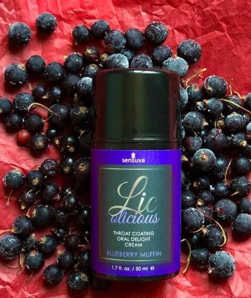 Sensuva Lic-o-licious Orale Crème 50 ml Bosbessen