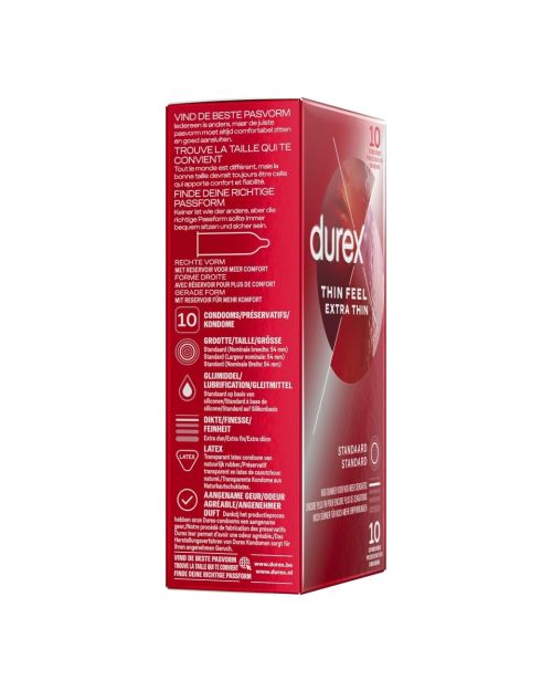 Durex Thin Feel Extra Dun Condooms 10 stuks