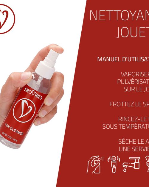 Erovibes Glijmiddel Op Waterbasis 150 ml + GRATIS Toy Cleaner