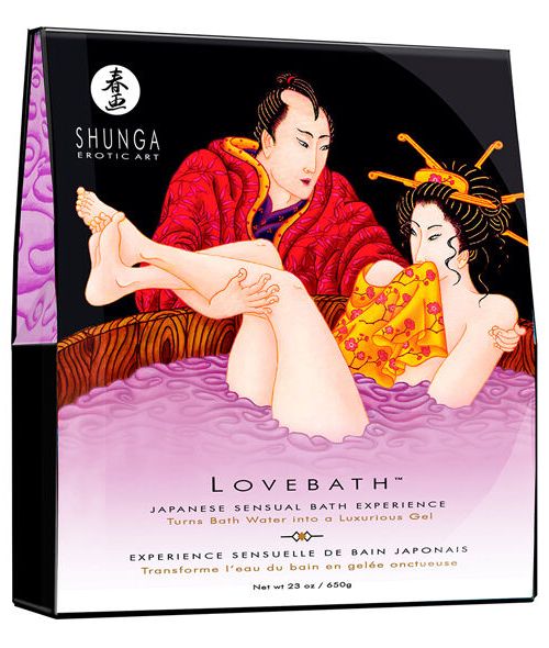 Shunga Lovebath Badgel 650 gr Dragon Fruit