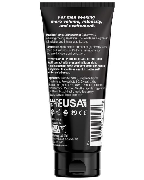 Swiss Navy Max Size Erectiecrème 150 ml