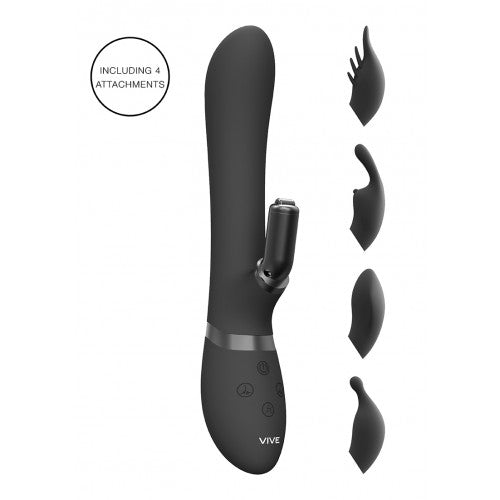 Vive Chou Rabbit Vibrator 22 Cm Roos