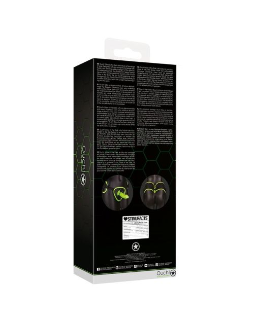 Ouch! Glow in the Dark Strapon Dildo 14,5 Cm