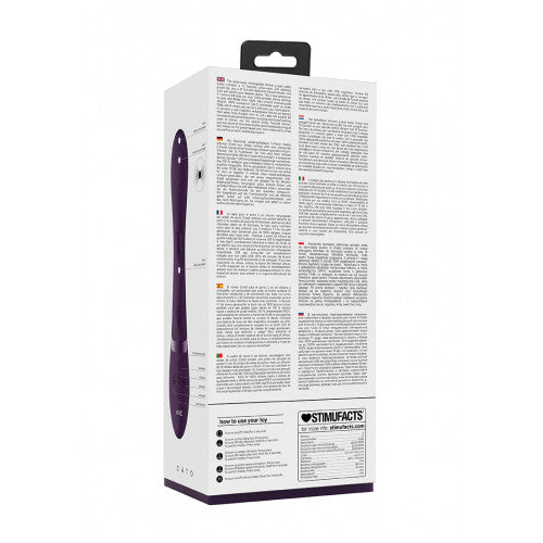 Vive Cato Rabbit Vibrator 21 Cm Purper