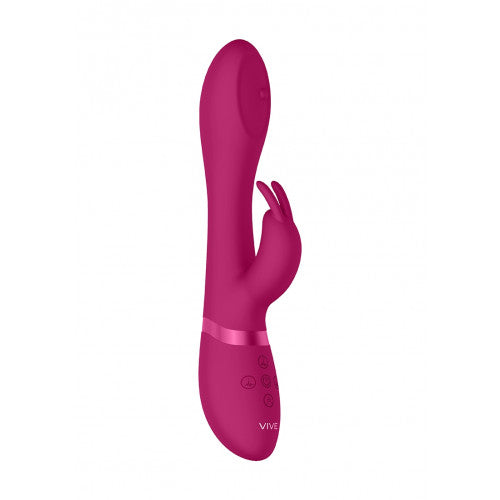 Vive Mira Roterende Rabbit Vibrator 21 Cm Roos