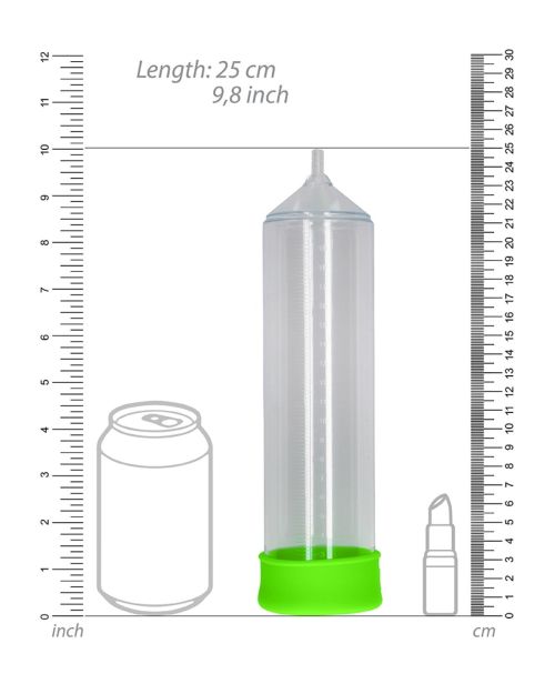 Ouch! Glow in the Dark Klassieke Penispomp