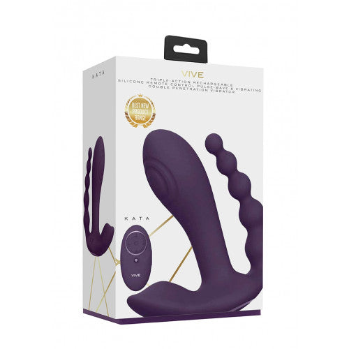 Vive Kata Vibrator 12 Cm Purper