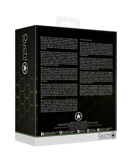 Ouch! Glow in the Dark Oogmasker
